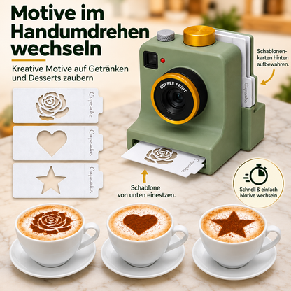 Kaffeezauber™ – Kaffeekunst auf Knopfdruck